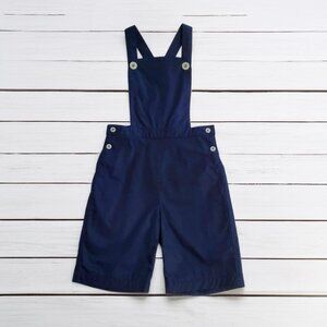 NWOT Olive Juice Navy Blue Shortalls - Size 3T